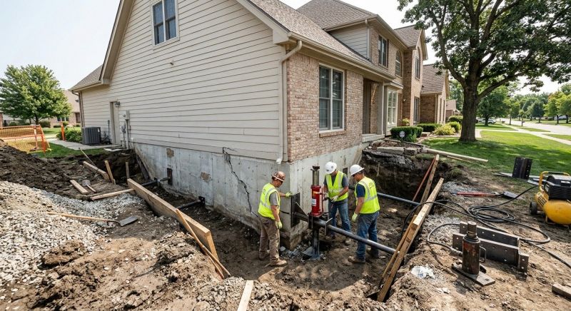 Home Foundation Repair in Winchester, OH