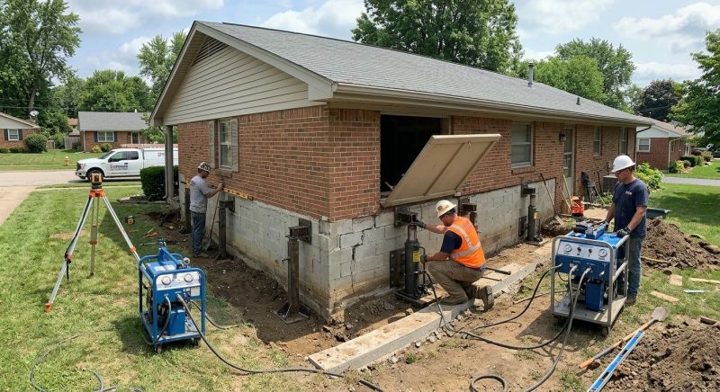 House Leveling in Batavia, OH