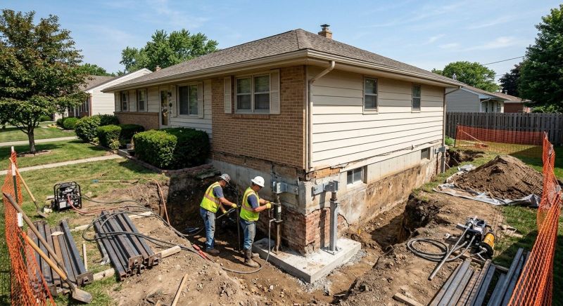 House Underpinning in Brown County, OH