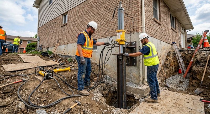 Settling Foundation Service in Brown County, OH