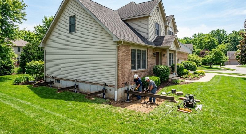 Settling Foundation Service in Sardinia, OH