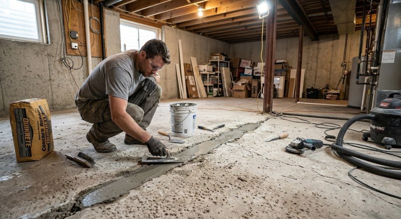 Slab Foundation Repair in Brown County, OH