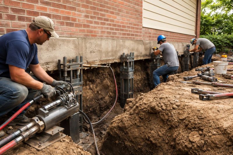 Slab Foundation Repair in Brown County, OH