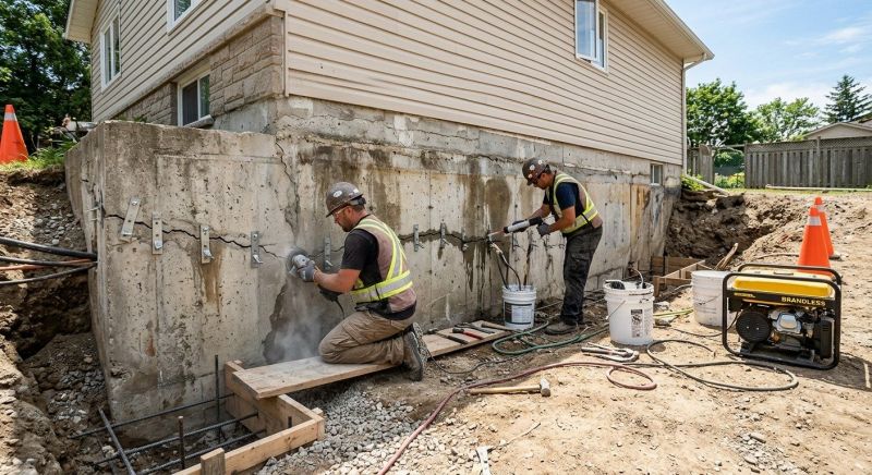 Structural Foundation Repair in New Richmond, OH