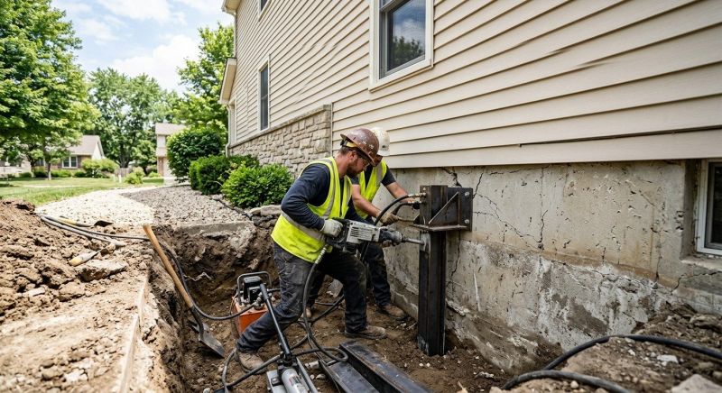 Structural Foundation Repair in Ripley, OH