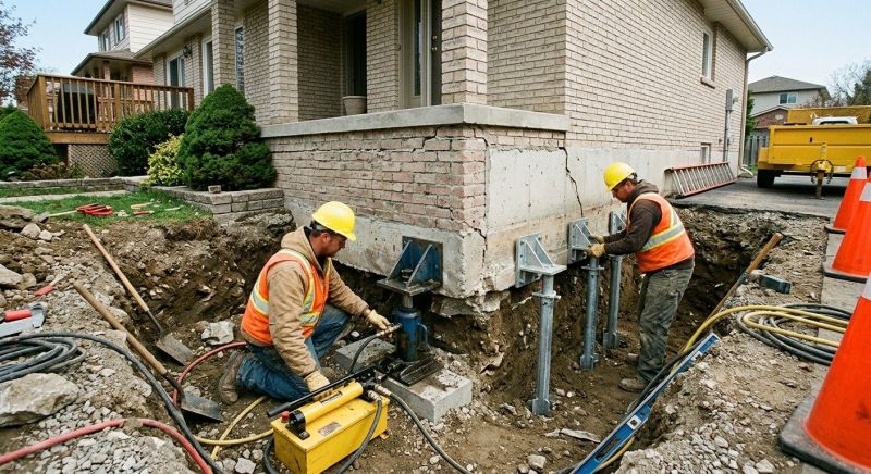 Structural Foundation Repair in West Union, OH