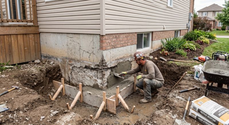 Structural Foundation Repair in West Union, OH