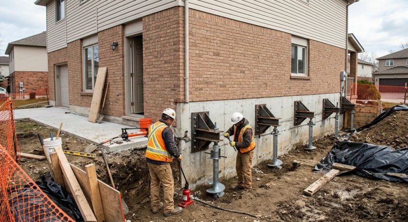 Structural Foundation Repair in Williamsburg, OH
