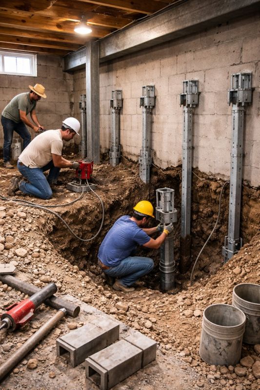 Structural Underpinning in Brown County, OH