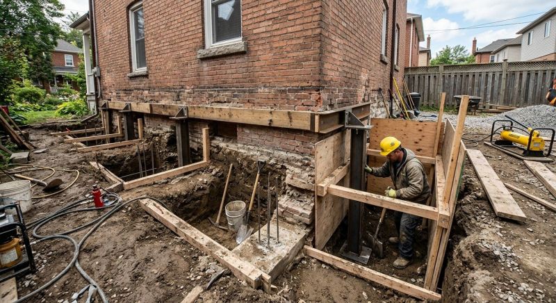 Structural Underpinning in Brown County, OH