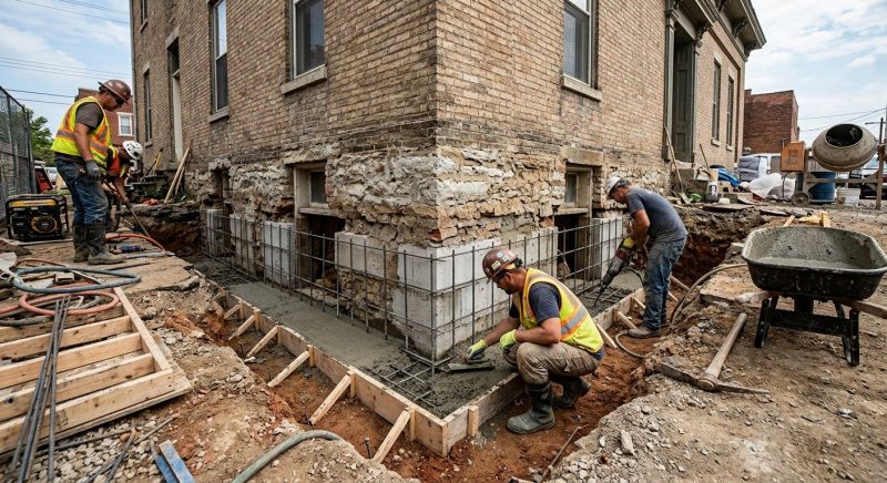 Structural Underpinning in Brown County, OH