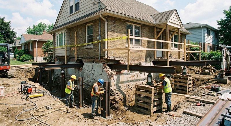 Structural Underpinning in Brown County, OH
